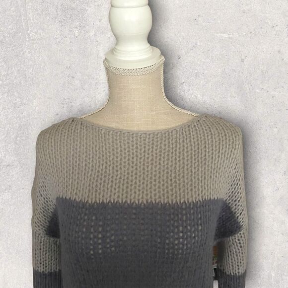 Lucky Brand | Women’s Bold Stripe Wool Blend Pullover Sweater Size Small S - Picture 2 of 11